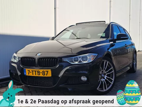 BMW 3-serie Touring 316i M-Pakket bj 2014 PANO|M-interieur|Groot Navi Nette Auto!