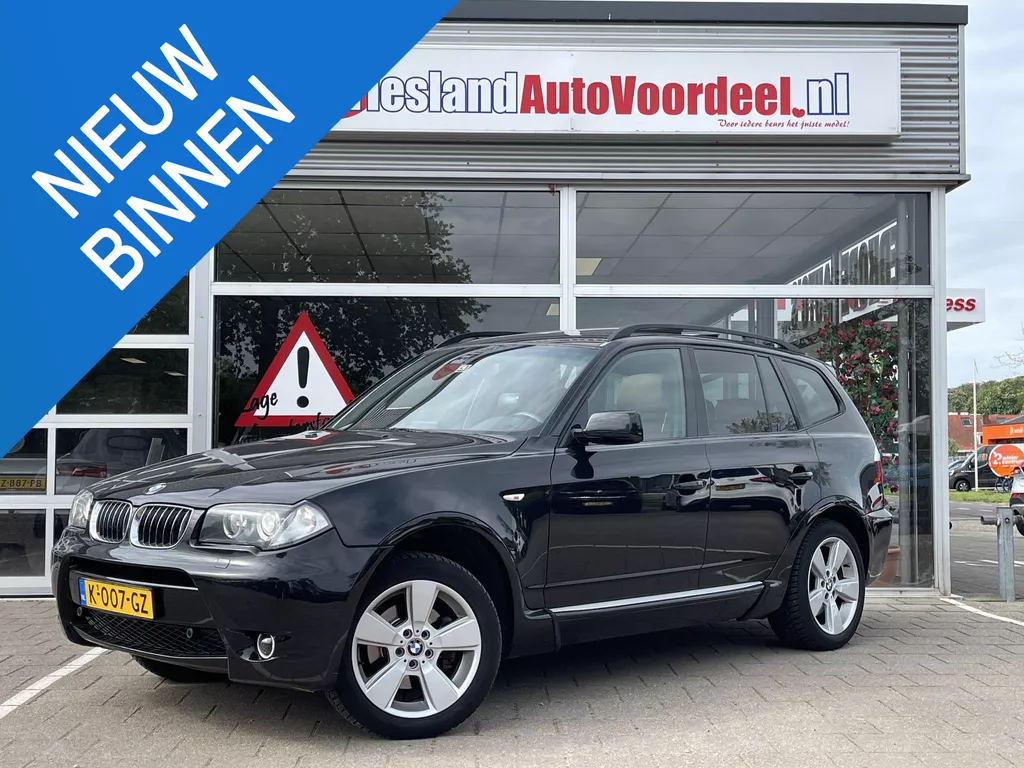 BMW X3 2.5si /Automaat/Volleder/Cruise/Panodak/Trekhaak/APK 05-2027/