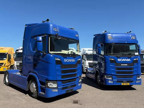 Scania S 500S NGS 2 units for sale: retarder/Alcoa's/Leather seats/stand Airco,King of The Road