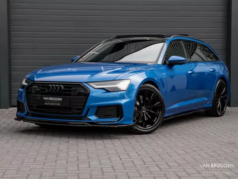 Audi A6 Avant 50 TFSI e quattro S-Line Pano Massage S6 Individual AraBlauw BTW