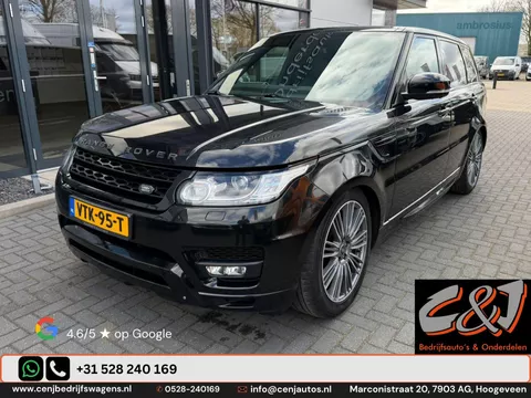 Land Rover Range Rover Sport 3.0 SdV6 Dynamic motor en voorschade, grijs kenteken, veel opties, BTW
