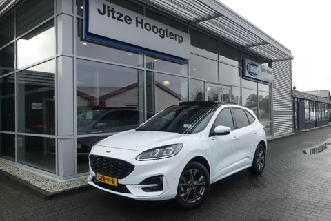 Ford Kuga 2.5 PHEV ST-Line ELEKT. TREKHAAK (1.500KG), PANO, HUD, WINTER PACK, ADAPT. CRUISE, CLIMA, NAVI, CAMERA V&amp;A, PDC V&amp;A, APPLE CARPLAY/ANDROID AUTO, BLIS, KEYLESS, B&amp;O, ELEKT. ACHTERKLEP, 49.416KM