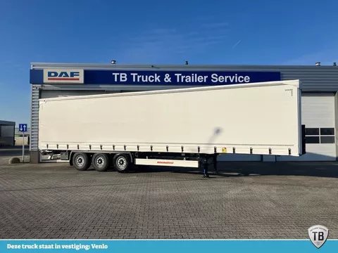 KAESSBOHRER SCS X / 90 - 12 /27 met hefdak en twee liftassen