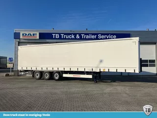 KAESSBOHRER SCS X / 90 - 12 /27 met hefdak en twee liftassen