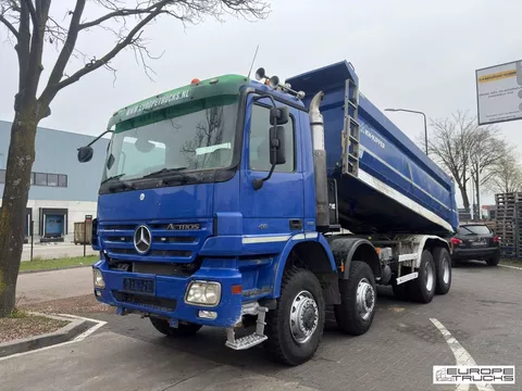 Mercedes Actros 4146 Full Steel - 8x8 - Manual - Big Axles - Heavy Chassis T07520