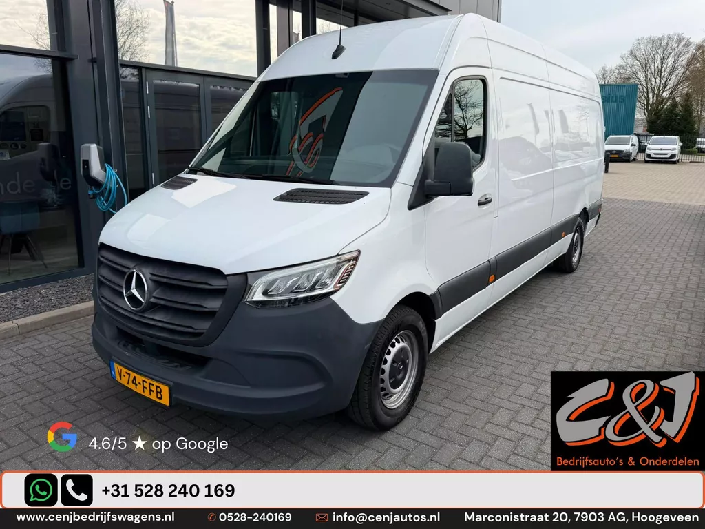 Mercedes-Benz Sprinter 315 1.9 CDI L3H2 Functional links schade, airco, cruise, lang, LED, BTW