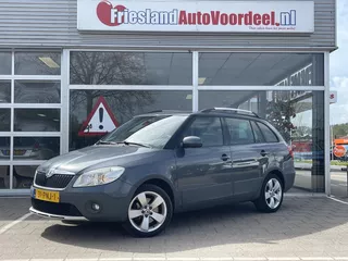 Skoda Fabia Combi 1.2 TSI Scout /Cruise/Navi/Trekhaak/Onderhoudshist./Sport interieur/