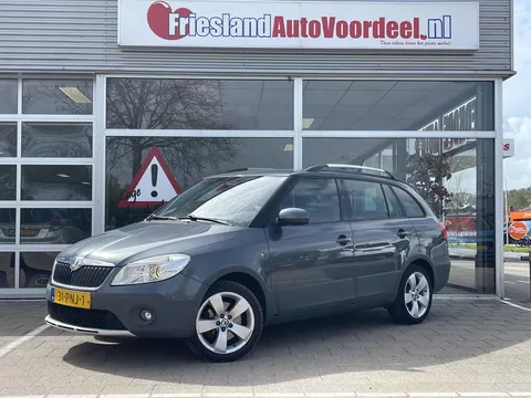 Skoda Fabia Combi 1.2 TSI Scout /Cruise/Navi/Trekhaak/Onderhoudshist./Sport interieur/