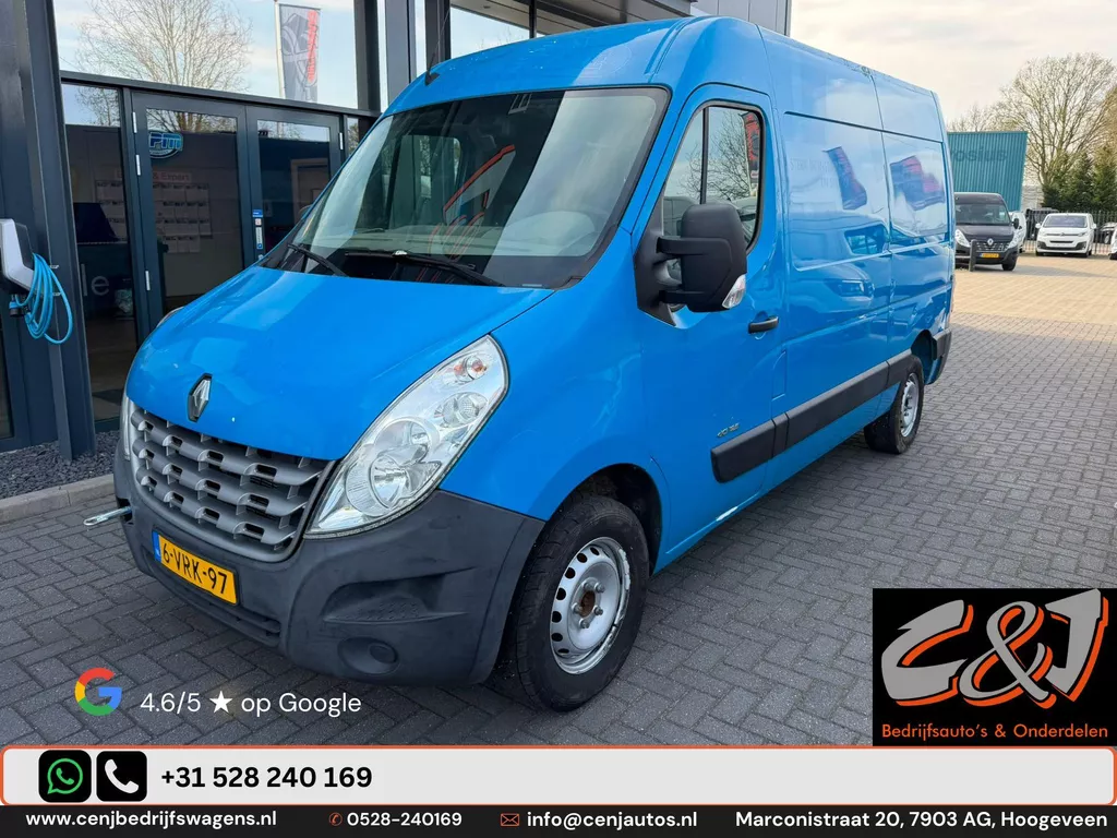 Renault Master T35 2.3 dCi L2H3 motor stuk, airco, MARGE