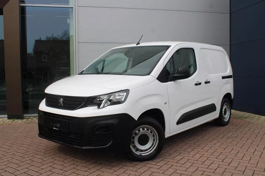 Peugeot Partner 1.2 PureTech 110pk Premium Benzine 3-zits BPM-vrij Airco 2X zijdeur 52.898km Zeer mooi