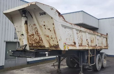 CIF 2 Axle , Steel Tipper , Spring Suspension , Drum Brakes