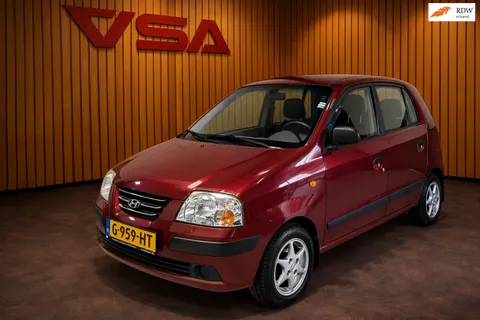 Hyundai Atos 1.1i Active Young|Stuurbekrachtiging|5 deurs|zuinig|Onderhoud|Nieuwe uitlaat|4-seizoen banden