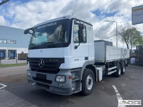 Mercedes Actros 2636 Full Steel - EPS 3 Ped - Airco - 6x4 T07585