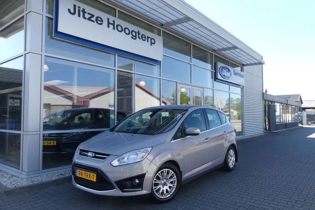 Ford C-Max 1.6 EcoBoost Titanium TREKHAAK (1.500KG), CRUISE, CLIMA, NAVI, PDC V&amp;A, BLUETOOTH, ELEKT. RAMEN, 214.507KM