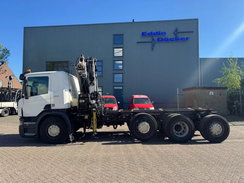 Scania P P360 8X2 EURO 5 HIAB 144-4