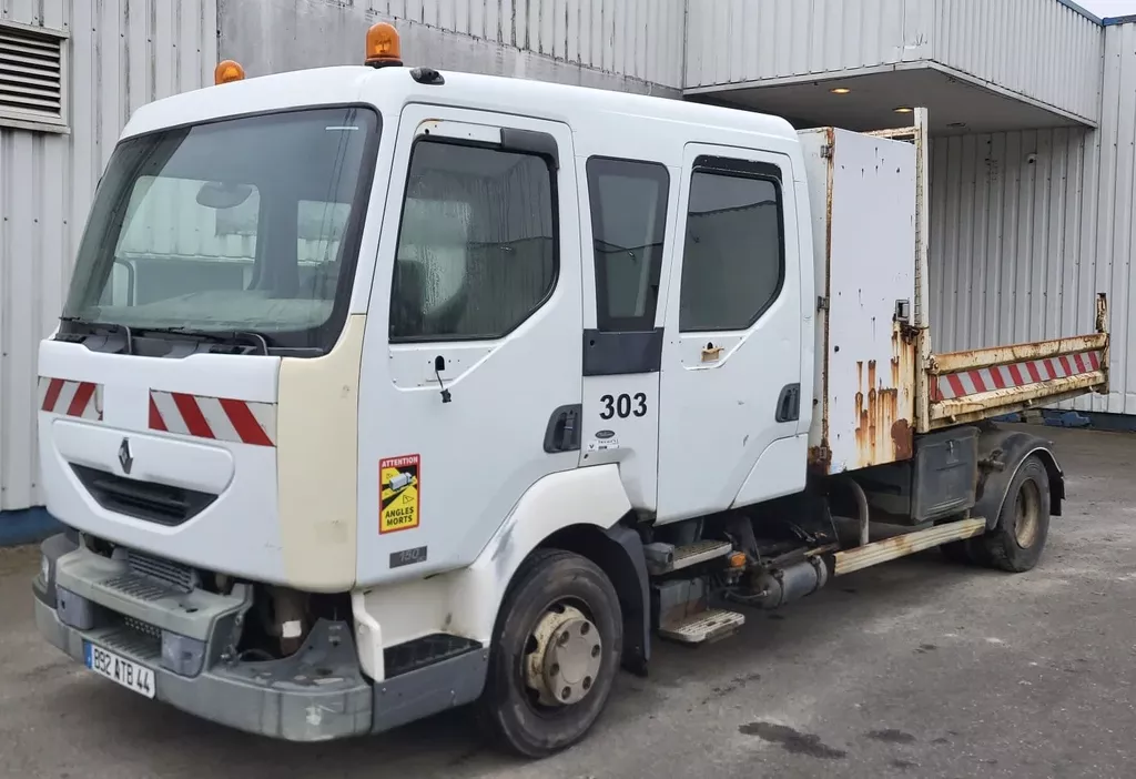 Renault Midlum 150 DCi , Tipper , Double Cabine , 7 seats, Manual , Spring Susp.