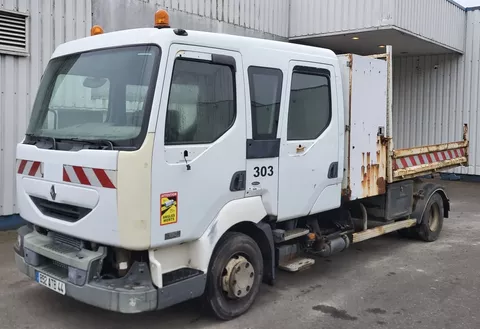 Renault Midlum 150 DCi , Tipper , Double Cabine , 7 seats, Manual , Spring Susp.