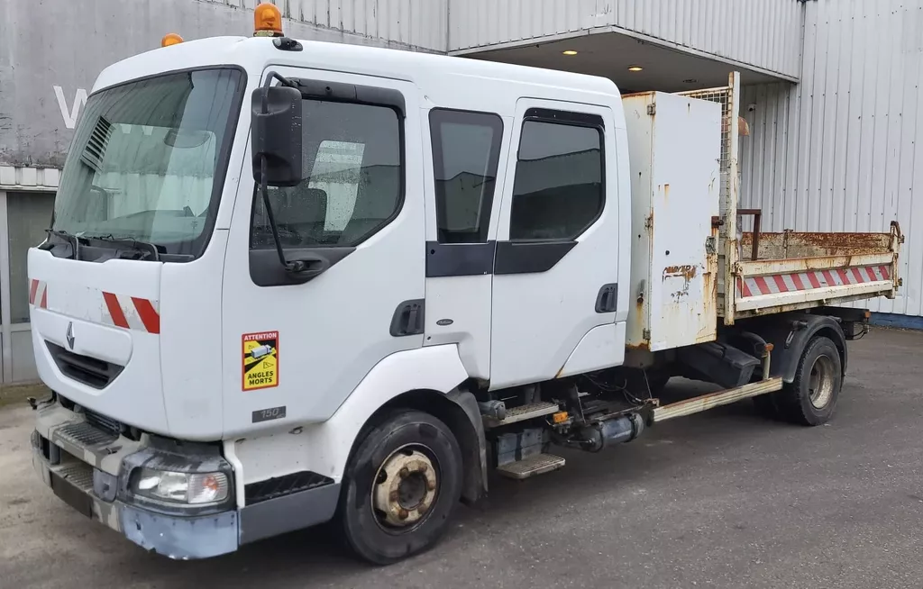 Renault Midlum 150 DCi , Tipper , Double cabine , 7 Seats , Manual , Spring Susp.