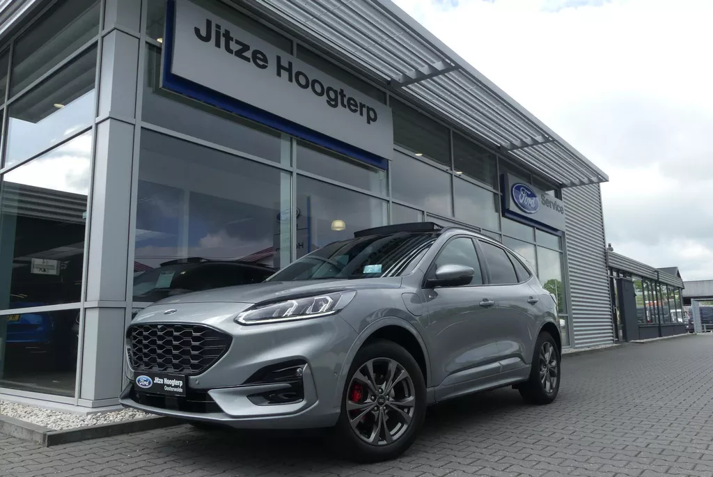 Ford Kuga 2.5 PHEV ST-Line X ELEKT. TREKHAAK (1.500KG), PANO, HUD, WINTER PACK, ADAPT. CRUISE, CLIMA, NAVI, CAMERA V&amp;A, PDC V&amp;A, APPLE CARPLAY/ANDROID AUTO, BLIS, KEYLESS, ELEKT. ACHTERKLEP, ELEKT. STOEL, 41.370KM