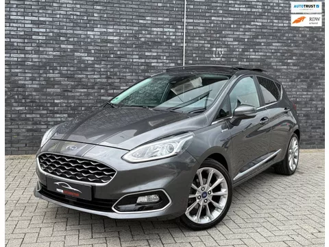 Ford Fiesta 1.0 EcoBoost Vignale Nwe Distr|Panorama|B&amp;O|Full Keyless|Carplay|Led &amp; Xenon|Leder|17"