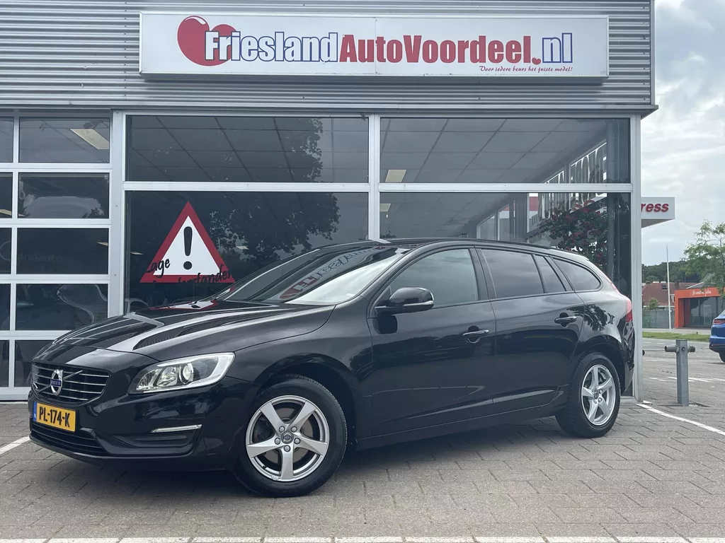 Volvo V60 2.0 D2 Polar+ Dynamic /Automaat/Cruise/Clima/Leder/DAB/distr vv bij 150.074 km/APK 07-2027/