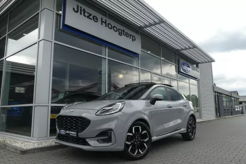 Ford Puma 1.0 EcoBoost Hybrid ST-Line X PANO, WINTER PACK, ADAPT. CRUISE, CLIMA, NAVI, CAMERA, PDC V&amp;A, APPLE CARPLAY/ANDROID AUTO, BLIS, KEYLESS, B&amp;O, ELEKT. ACHTERKLEP, 89.530KM