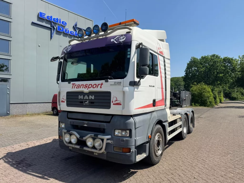 MAN TGA 33.480 6X4 EURO 4 / MANUAL / FULL STEEL
