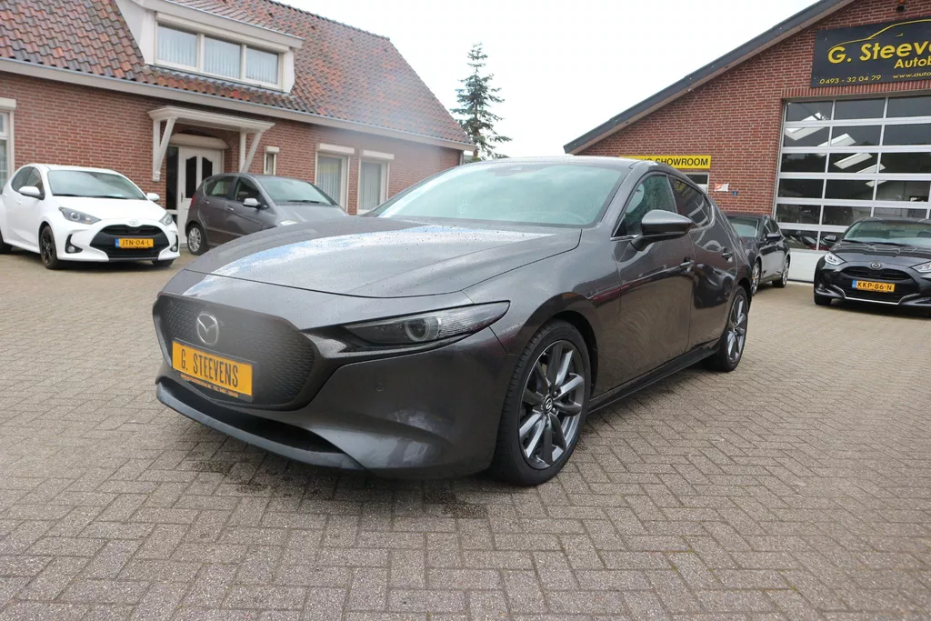 Mazda 3 2.0 e-SkyActiv-G M Hybrid 122 Luxury navigatie,leder