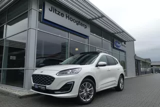 Ford Kuga 2.5 PHEV Vignale ELEKT. TREKHAAK (1.500KG), PANO, MEMORY, WINTER PACK, ADAPT. CRUISE, CLIMA, NAVI, CAMERA V&amp;A, PDC V&amp;A, APPLE CARPLAY/ANDROID AUTO, BLIS, KEYLESS, B&amp;O, ELEKT. ACHTERKLEP, 30.809KM