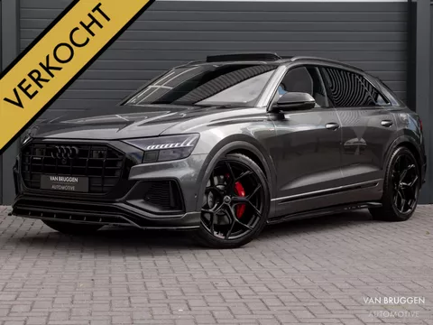 Audi Q8 60 TFSI e quattro S-Line Pano RS-Stoelen B&amp;O+ Alcantara 23" Massage