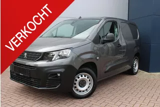 Peugeot Partner 1.5 BlueHDI 130pk Premium Automaat 3-zits Airco Cruise Carplay BPM-vrij Zijdeur Super mooi