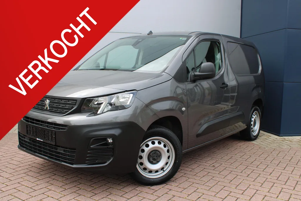 Peugeot Partner 1.5 BlueHDI 130pk Premium Automaat 3-zits Airco Cruise Carplay BPM-vrij Zijdeur Super mooi