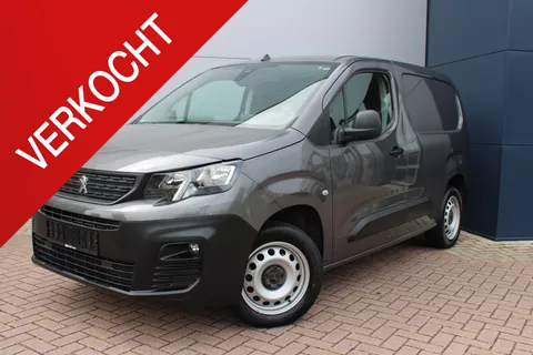 Peugeot Partner 1.5 BlueHDI 130pk Premium Automaat 3-zits Airco Cruise Carplay BPM-vrij Zijdeur Super mooi