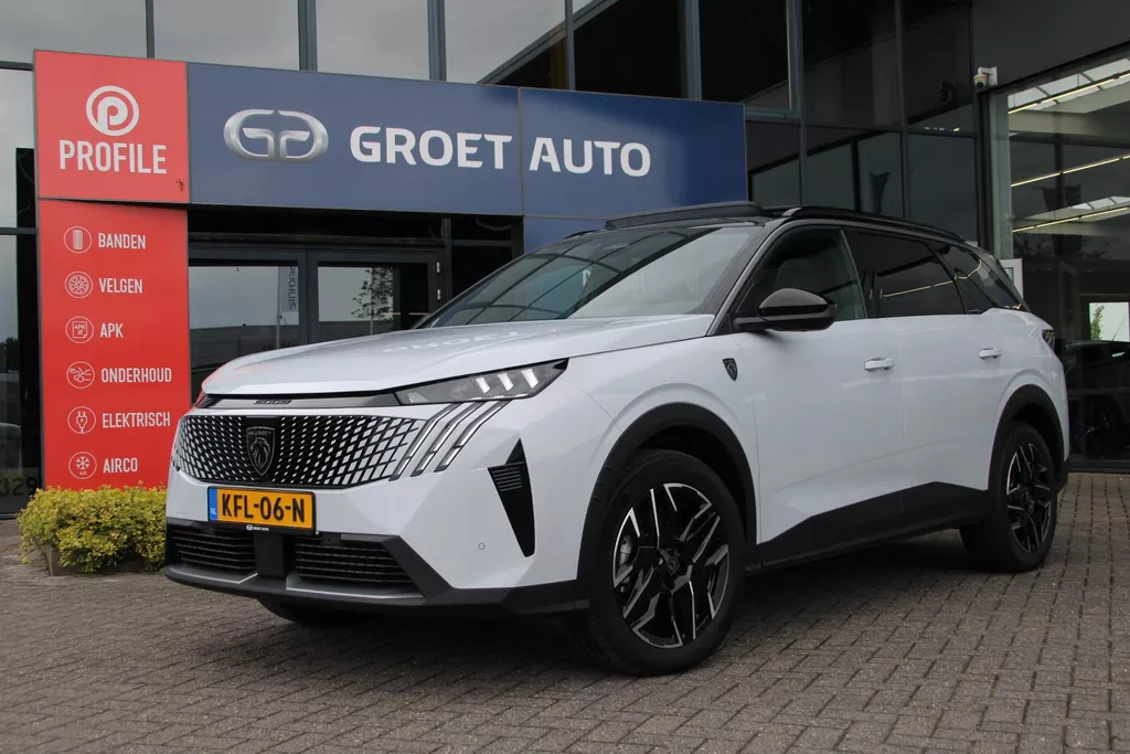 Peugeot 5008 1.2 Hybrid 145 GT Automaat 7-zits Airco Panoramadak Navi Carplay Volllll!!!!!