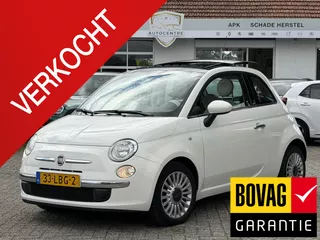 Fiat 500 1.2 Lounge AIRCO | PANO | BOVAG !!