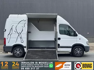 Opel Movano 2.5 DTi L2H3 PAARDENBUS TOP STAAT