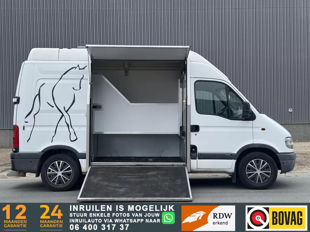 Opel Movano 2.5 DTi L2H3 PAARDENBUS TOP STAAT