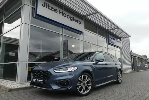 Ford Mondeo Wagon 2.0 IVCT HEV ST-Line WINTER PACK, MEMORY, ADAPT. CRUISE, CLIMA, NAVI, CAMERA, PDC V&amp;A, APPLE CARPLAY/ANDROID AUTO, BLIS, KEYLESS, ELEKT. ACHTERKLEP, ELEKT. PASSAGIERSSTOEL, 54.035KM