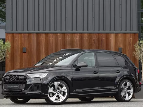 Audi Q7 55 TFSIe 381PK Quattro S-line / B&amp;O / Massage / Softclose / 360&deg;