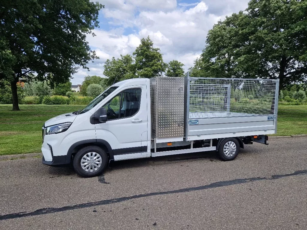 Maxus Deliver9 e-Deliver9 CC L3 met Open Laadbak en opbergkast 100% elektrisch