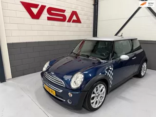 Mini Mini 1.6 Cooper Checkmate|Airco|Cruise|half lederen interieur|116PK|Inclusief onderhoudsbeurt + volledige check|Sportvelgen