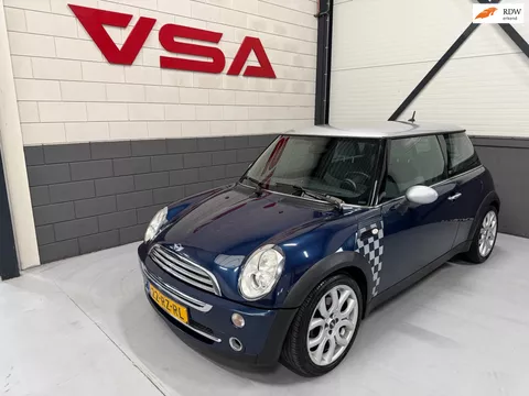 Mini Mini 1.6 Cooper Checkmate|Airco|Cruise|half lederen interieur|116PK|Inclusief onderhoudsbeurt + volledige check|Sportvelgen
