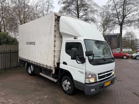 Mitsubishi CANTER 6C15 Laadklep 3Pers 6990NETTO Huifkar Euro5 Bakwagen