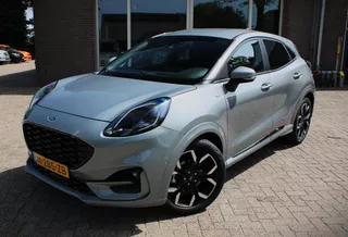 Ford Puma 1.0 Hybrid ST-Line X 1e Eig, NL, Carplay, Achteruitrijcamera, CC, Stoel/Stuurverwarming, LED, Parkeersens. V en A, 18" LMV