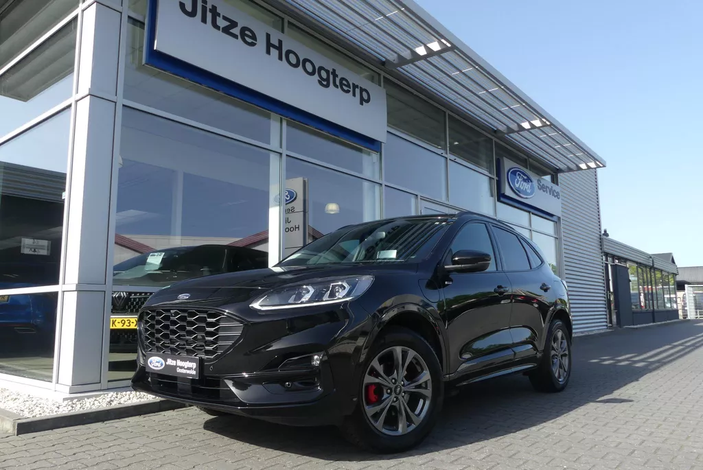 Ford Kuga 2.5 PHEV ST-Line X ELEKT. TREKHAAK (1.500KG), HUD, WINTER PACK, ADAPT. CRUISE, CLIMA, NAVI, CAMERA V&amp;A, PDC V&amp;A, APPLE CARPLAY/ANDROID AUTO, BLIS, KEYLESS, B&amp;O, ELEKT. ACHTERKLEP, ELEKT. STOEL, 59.615KM