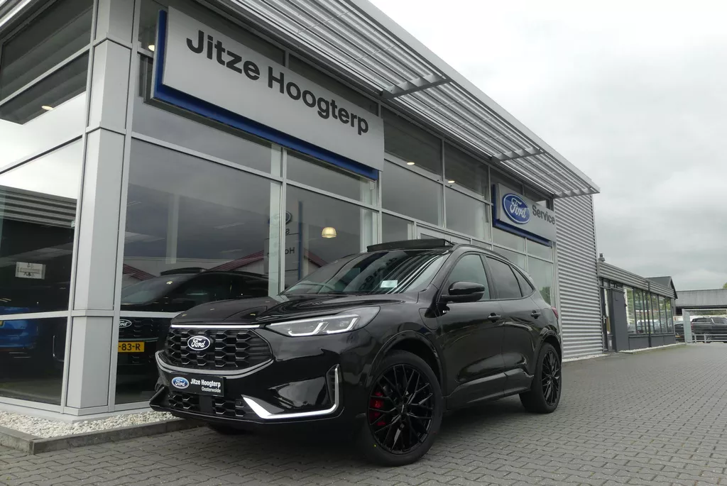 Ford Kuga 2.5 PHEV ST-Line X ELEKT. TREKHAAK (2.100KG), PANO, 20" BLACK PACK VELGEN, 360&deg; CAMERA, HUD, MEMORY, WINTER PACK, ADAPT. CRUISE, CLIMA, NAVI, PDC V&amp;A, APPLE CARPLAY/ANDROID AUTO, BLIS, KEYLESS, B&amp;O, ELEKT. ACHTERKLEP, ELEKT. PASSAGIERSSTOEL, 8.983KM