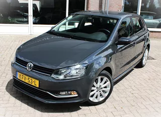 VW Polo 1.2 TSI Airco, Apple/Android Carplay, Cruise control, Parksens. V en A, 16" LMV