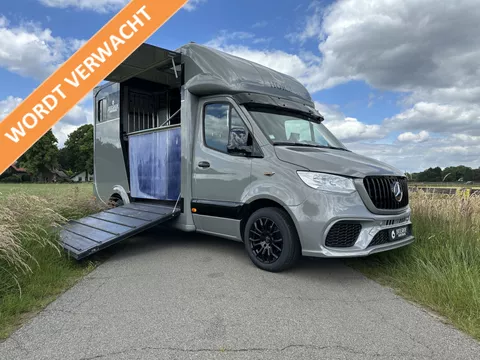 Mercedes-Benz Sprinter 317 AMG 2-paards paardenvrachtwagen B-rijbewijs