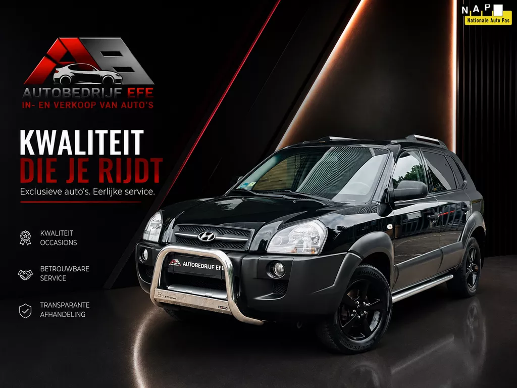 Hyundai Tucson 2.0i Dynamic Cross Airco*Pdc*ElktrRmn*Trkhk