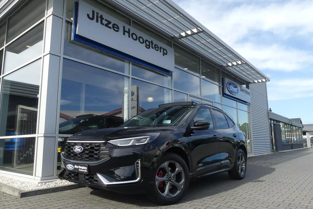 Ford Kuga 2.5 PHEV ST-Line X ELEKT. TREKHAAK (2.100KG), PANO, 360&deg; CAMERA, HUD, MEMORY, WINTER PACK, ADAPT. CRUISE, CLIMA, NAVI, PDC V&amp;A, APPLE CARPLAY/ANDROID AUTO, BLIS, KEYLESS, B&amp;O, ELEKT. ACHTERKLEP, ELEKT. PASSAGIERSSTOEL, 8.983KM